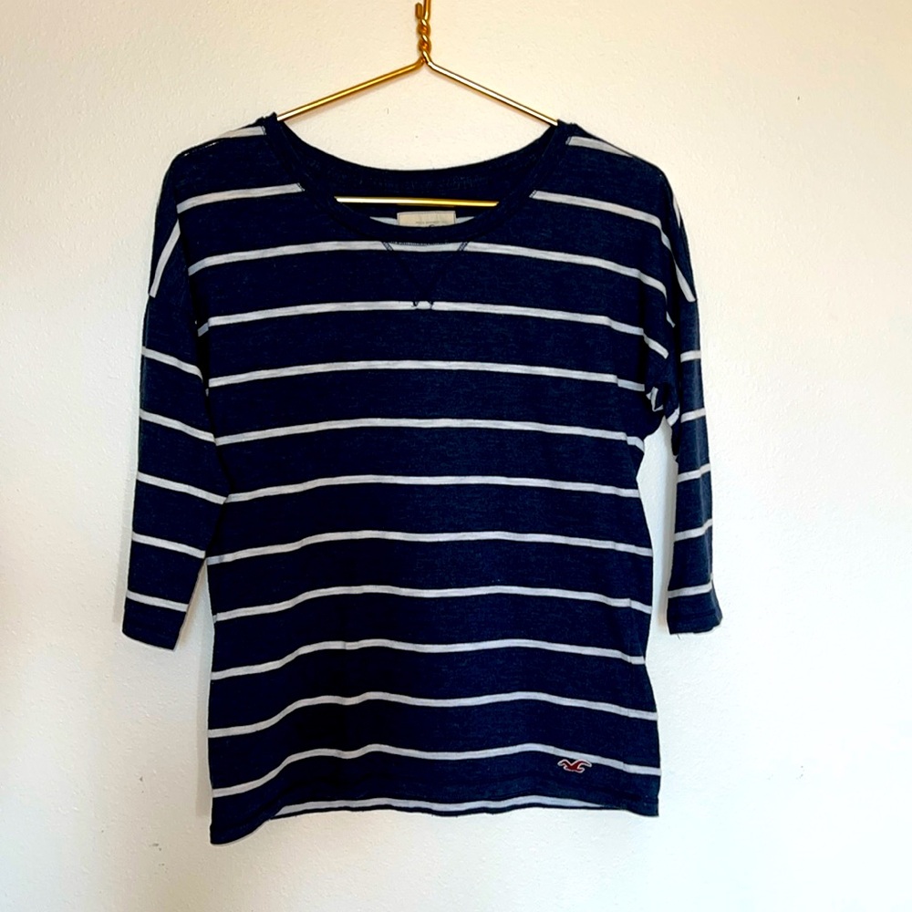 Women’s Hollister 3/4 length sleeve tee